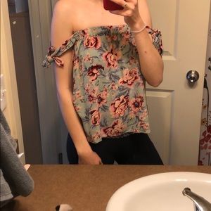 Floral tank top